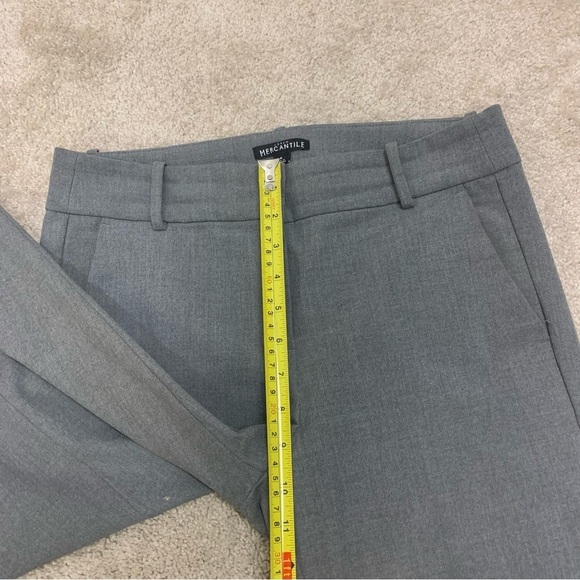 J. Crew gray mercantile pants Sz 6 - Picture 8 of 11
